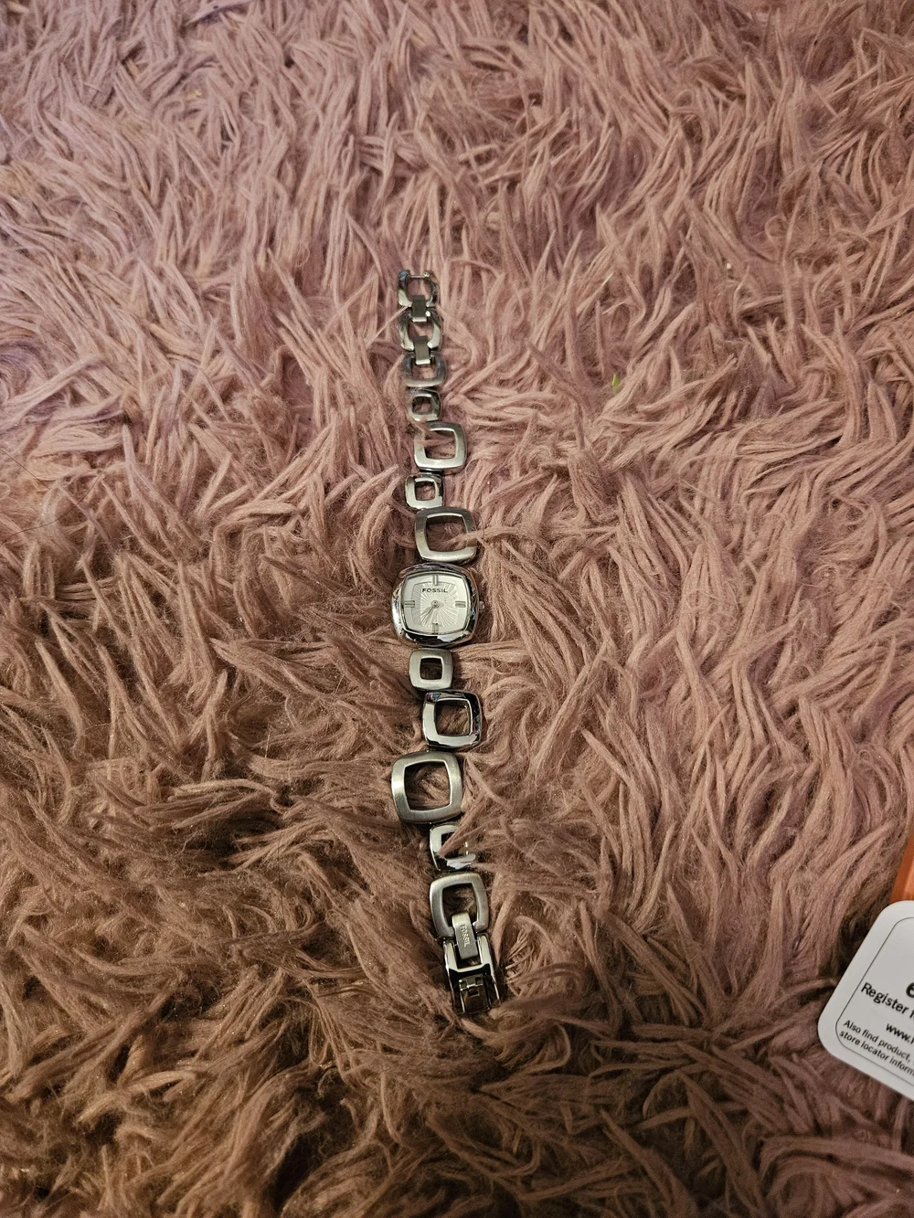 Fossil✨️Women's Asymmetrical Watch With Tin